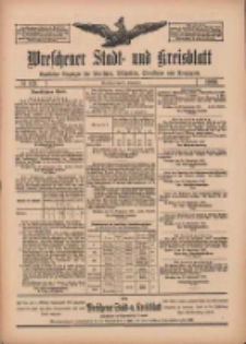 Wreschener Stadt und Kreisblatt: amtlicher Anzeiger f&uuml;r Wreschen, Miloslaw, Strzalkowo und Umgegend 1909.09.25 Nr113