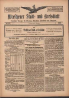 Wreschener Stadt und Kreisblatt: amtlicher Anzeiger f&uuml;r Wreschen, Miloslaw, Strzalkowo und Umgegend 1909.09.28 Nr114