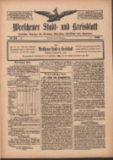 Wreschener Stadt und Kreisblatt: amtlicher Anzeiger für Wreschen, Miloslaw, Strzalkowo und Umgegend 1909.09.28 Nr114