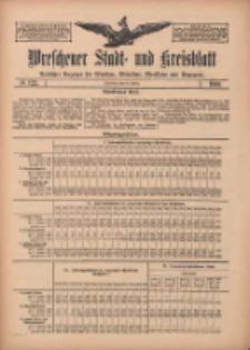 Wreschener Stadt und Kreisblatt: amtlicher Anzeiger für Wreschen, Miloslaw, Strzalkowo und Umgegend 1909.10.16 Nr122