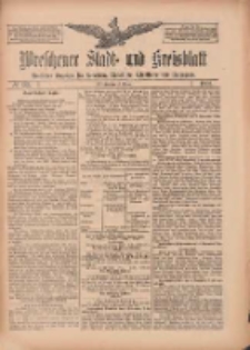Wreschener Stadt und Kreisblatt: amtlicher Anzeiger f&uuml;r Wreschen, Miloslaw, Strzalkowo und Umgegend 1909.10.19 Nr123