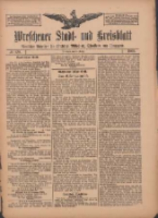 Wreschener Stadt und Kreisblatt: amtlicher Anzeiger für Wreschen, Miloslaw, Strzalkowo und Umgegend 1909.10.30 Nr129