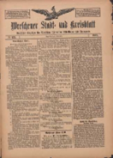 Wreschener Stadt und Kreisblatt: amtlicher Anzeiger f&uuml;r Wreschen, Miloslaw, Strzalkowo und Umgegend 1909.11.09 Nr133