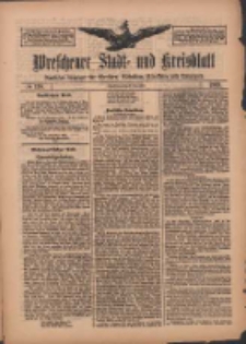 Wreschener Stadt und Kreisblatt: amtlicher Anzeiger f&uuml;r Wreschen, Miloslaw, Strzalkowo und Umgegend 1909.11.20 Nr138