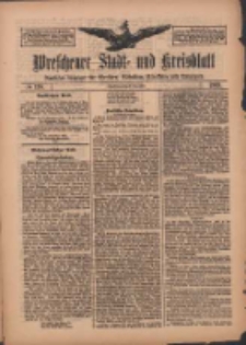 Wreschener Stadt und Kreisblatt: amtlicher Anzeiger für Wreschen, Miloslaw, Strzalkowo und Umgegend 1909.11.20 Nr138