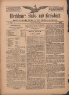 Wreschener Stadt und Kreisblatt: amtlicher Anzeiger f&uuml;r Wreschen, Miloslaw, Strzalkowo und Umgegend 1909.11.23 Nr139