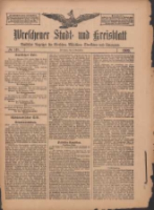 Wreschener Stadt und Kreisblatt: amtlicher Anzeiger f&uuml;r Wreschen, Miloslaw, Strzalkowo und Umgegend 1909.11.25 Nr140