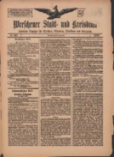 Wreschener Stadt und Kreisblatt: amtlicher Anzeiger f&uuml;r Wreschen, Miloslaw, Strzalkowo und Umgegend 1909.11.27 Nr141