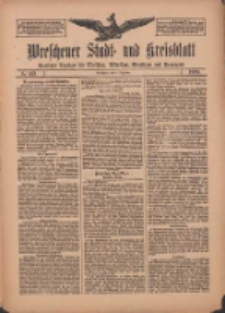 Wreschener Stadt und Kreisblatt: amtlicher Anzeiger f&uuml;r Wreschen, Miloslaw, Strzalkowo und Umgegend 1909.12.02 Nr143