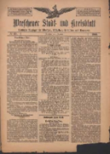 Wreschener Stadt und Kreisblatt: amtlicher Anzeiger f&uuml;r Wreschen, Miloslaw, Strzalkowo und Umgegend 1909.12.21 Nr151