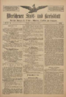 Wreschener Stadt und Kreisblatt: amtlicher Anzeiger für Wreschen, Miloslaw, Strzalkowo und Umgegend 1911.01.10 Nr4