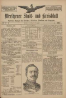 Wreschener Stadt und Kreisblatt: amtlicher Anzeiger für Wreschen, Miloslaw, Strzalkowo und Umgegend 1911.01.26 Nr11