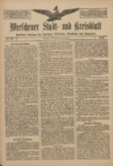 Wreschener Stadt und Kreisblatt: amtlicher Anzeiger für Wreschen, Miloslaw, Strzalkowo und Umgegend 1911.01.28 Nr12
