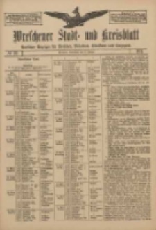 Wreschener Stadt und Kreisblatt: amtlicher Anzeiger für Wreschen, Miloslaw, Strzalkowo und Umgegend 1911.02.25 Nr24