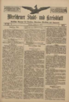 Wreschener Stadt und Kreisblatt: amtlicher Anzeiger für Wreschen, Miloslaw, Strzalkowo und Umgegend 1911.03.07 Nr28