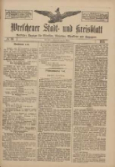Wreschener Stadt und Kreisblatt: amtlicher Anzeiger für Wreschen, Miloslaw, Strzalkowo und Umgegend 1911.03.25 Nr36