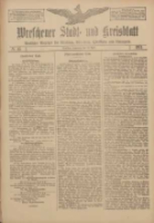 Wreschener Stadt und Kreisblatt: amtlicher Anzeiger für Wreschen, Miloslaw, Strzalkowo und Umgegend 1911.04.13 Nr45