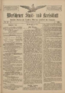 Wreschener Stadt und Kreisblatt: amtlicher Anzeiger für Wreschen, Miloslaw, Strzalkowo und Umgegend 1911.04.20 Nr47