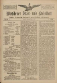 Wreschener Stadt und Kreisblatt: amtlicher Anzeiger für Wreschen, Miloslaw, Strzalkowo und Umgegend 1911.04.27 Nr50