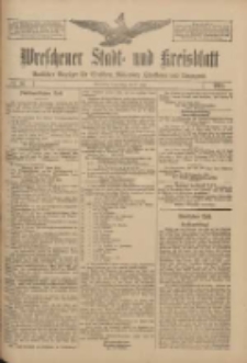 Wreschener Stadt und Kreisblatt: amtlicher Anzeiger für Wreschen, Miloslaw, Strzalkowo und Umgegend 1911.06.08 Nr67