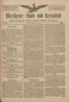 Wreschener Stadt und Kreisblatt: amtlicher Anzeiger für Wreschen, Miloslaw, Strzalkowo und Umgegend 1911.06.10 Nr68