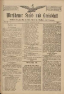 Wreschener Stadt und Kreisblatt: amtlicher Anzeiger für Wreschen, Miloslaw, Strzalkowo und Umgegend 1911.06.29 Nr76