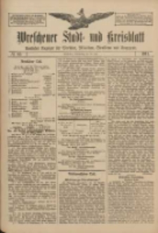 Wreschener Stadt und Kreisblatt: amtlicher Anzeiger für Wreschen, Miloslaw, Strzalkowo und Umgegend 1911.07.20 Nr85