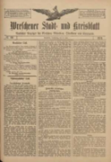 Wreschener Stadt und Kreisblatt: amtlicher Anzeiger für Wreschen, Miloslaw, Strzalkowo und Umgegend 1911.07.27 Nr88