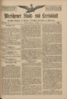 Wreschener Stadt und Kreisblatt: amtlicher Anzeiger für Wreschen, Miloslaw, Strzalkowo und Umgegend 1911.08.15 Nr96