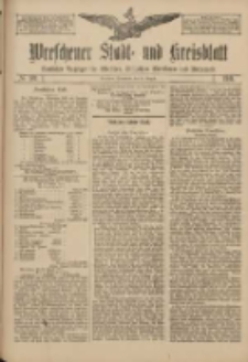 Wreschener Stadt und Kreisblatt: amtlicher Anzeiger für Wreschen, Miloslaw, Strzalkowo und Umgegend 1911.08.26 Nr101