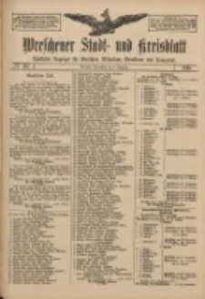 Wreschener Stadt und Kreisblatt: amtlicher Anzeiger für Wreschen, Miloslaw, Strzalkowo und Umgegend 1911.09.09 Nr107