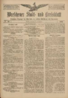 Wreschener Stadt und Kreisblatt: amtlicher Anzeiger für Wreschen, Miloslaw, Strzalkowo und Umgegend 1911.09.16 Nr110