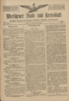 Wreschener Stadt und Kreisblatt: amtlicher Anzeiger für Wreschen, Miloslaw, Strzalkowo und Umgegend 1911.09.19 Nr111