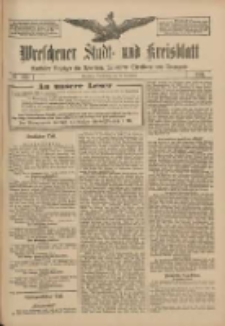 Wreschener Stadt und Kreisblatt: amtlicher Anzeiger für Wreschen, Miloslaw, Strzalkowo und Umgegend 1911.09.28 Nr115