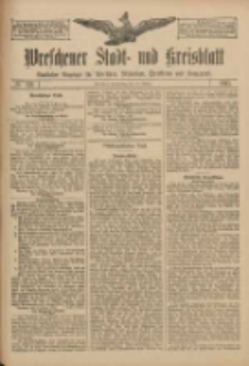 Wreschener Stadt und Kreisblatt: amtlicher Anzeiger für Wreschen, Miloslaw, Strzalkowo und Umgegend 1911.10.12 Nr121