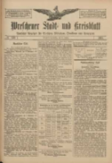 Wreschener Stadt und Kreisblatt: amtlicher Anzeiger für Wreschen, Miloslaw, Strzalkowo und Umgegend 1911.10.19 Nr124