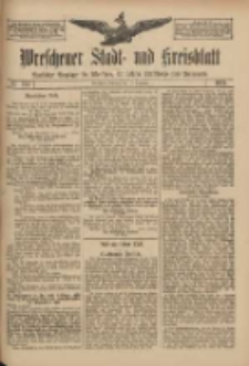Wreschener Stadt und Kreisblatt: amtlicher Anzeiger für Wreschen, Miloslaw, Strzalkowo und Umgegend 1911.12.12 Nr147