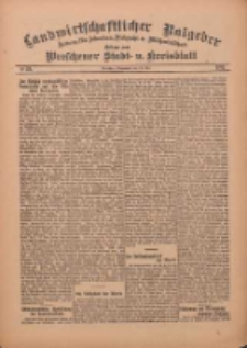 Landwirtschaftlicher Ratgeber: Zeitung für Ackerbau, Viehzucht u. Milchwirtschaft: Beilage zum Wreschener Stadt- u. Kreisblatt 1912.05.25 Nr22