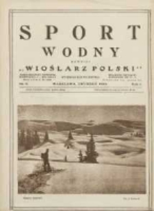 Sport Wodny: organ Polskiego Związku Towarzystw Wioślarskich 1925.12 R.1 Nr9