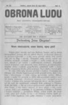 Obrona Ludu: organ Stronnictwa Chrześcijańsko-Ludowego. 1899 R.2 Nr18