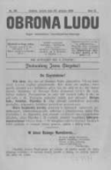 Obrona Ludu: organ Stronnictwa Chrześcijańsko-Ludowego. 1899 R.2 Nr29