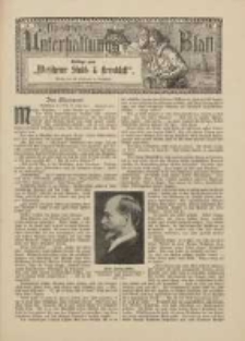 Illustriertes Unterhaltungs-Blatt: Beilage zum "Wreschener Stadt- & Kraisblatt" 1912 Nr18