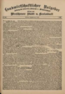 Landwirtschaftlicher Ratgeber: Zeitung f&uuml;r Ackerbau, Viehzucht u. Milchwirtschaft: Beilage zum Wreschener Stadt- u. Kreisblatt 1911.06.03 Nr23