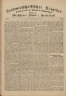 Landwirtschaftlicher Ratgeber: Zeitung f&uuml;r Ackerbau, Viehzucht u. Milchwirtschaft: Beilage zum Wreschener Stadt- u. Kreisblatt 1911.10.14 Nr42