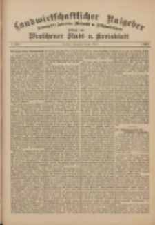 Landwirtschaftlicher Ratgeber: Zeitung für Ackerbau, Viehzucht u. Milchwirtschaft: Beilage zum Wreschener Stadt- u. Kreisblatt 1911.10.14 Nr42