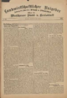 Landwirtschaftlicher Ratgeber: Zeitung f&uuml;r Ackerbau, Viehzucht u. Milchwirtschaft: Beilage zum Wreschener Stadt- u. Kreisblatt 1911.12.16 Nr51