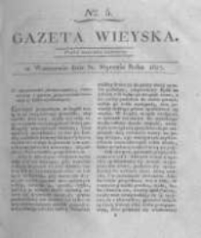 Gazeta wieyska czyli wiadomości gospodarczo-rolnicze. 1817.01.31 Nr5