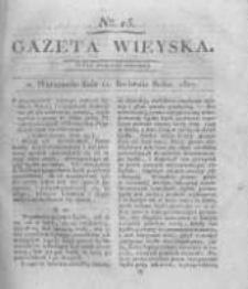 Gazeta wieyska czyli wiadomości gospodarczo-rolnicze. 1817.04.11 Nr15