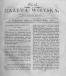 Gazeta wieyska czyli wiadomości gospodarczo-rolnicze. 1817.06.20 Nr25