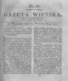 Gazeta wieyska czyli wiadomości gospodarczo-rolnicze. 1817.09.19 Nr38